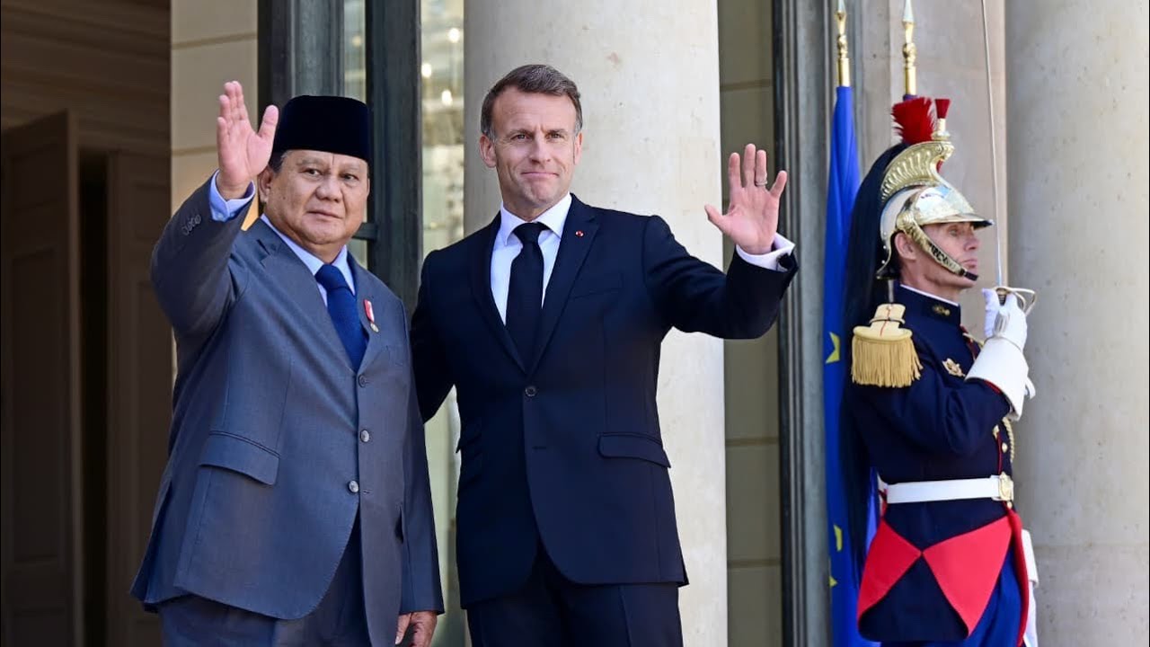 Pertemuan Presiden Prabowo dengan Presiden Macron, Paris, 14 April 2026