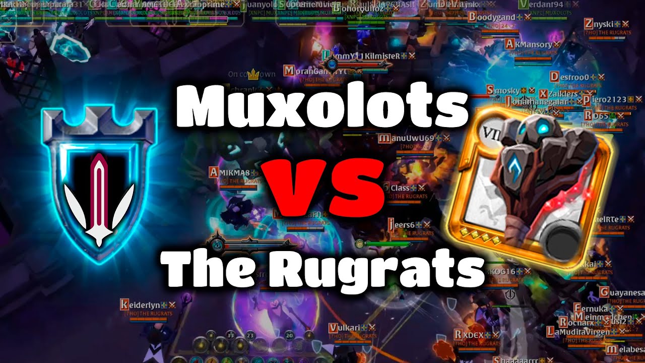 Muxolots vs The Rugrats - Caller PoV | Albion Online ZvZ.
