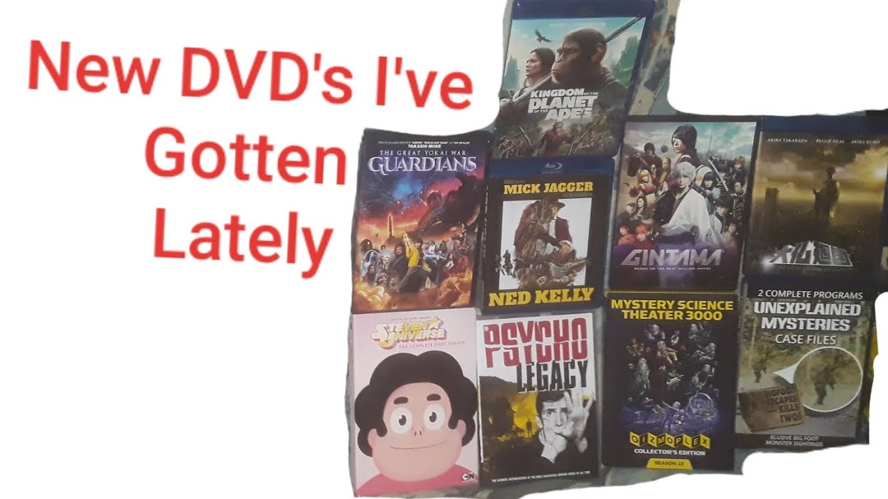 Новые DVD, которые я приобрел недавно: 7
