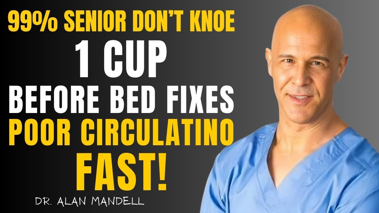 Seniors, Just 1 Cup of THIS Drink Increases Blood Flow and Circulation in Legs & Feet in 24 Hours!