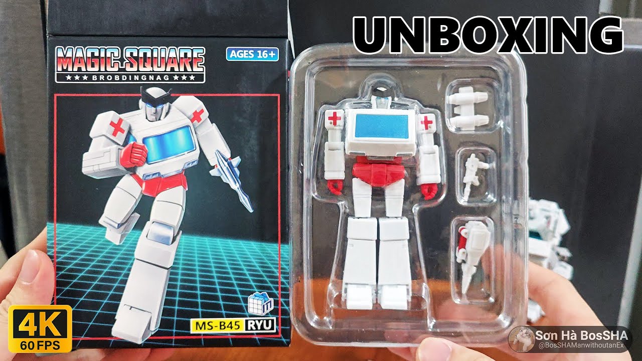 Unboxing Magic Square MSB45 - RATCHET (G1) RYU |  Ultimate Transformers Legends Scale Figure!