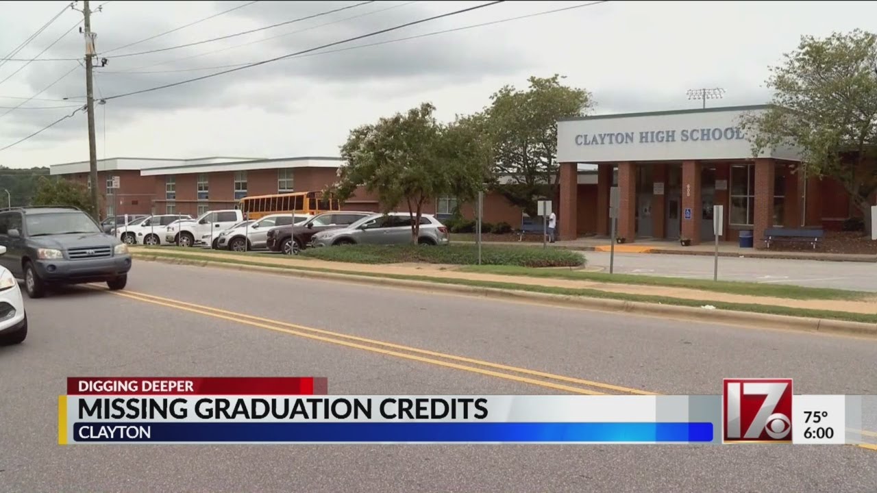 13 Clayton high students allowed to graduate without enough credits, officials say