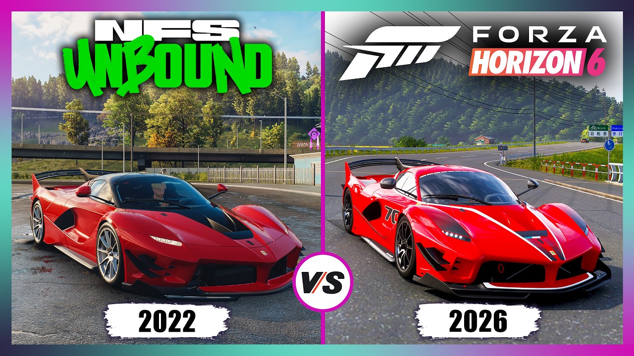 Forza Horizon 6 vs Need For Speed Unbound | Deep Dive Comparison