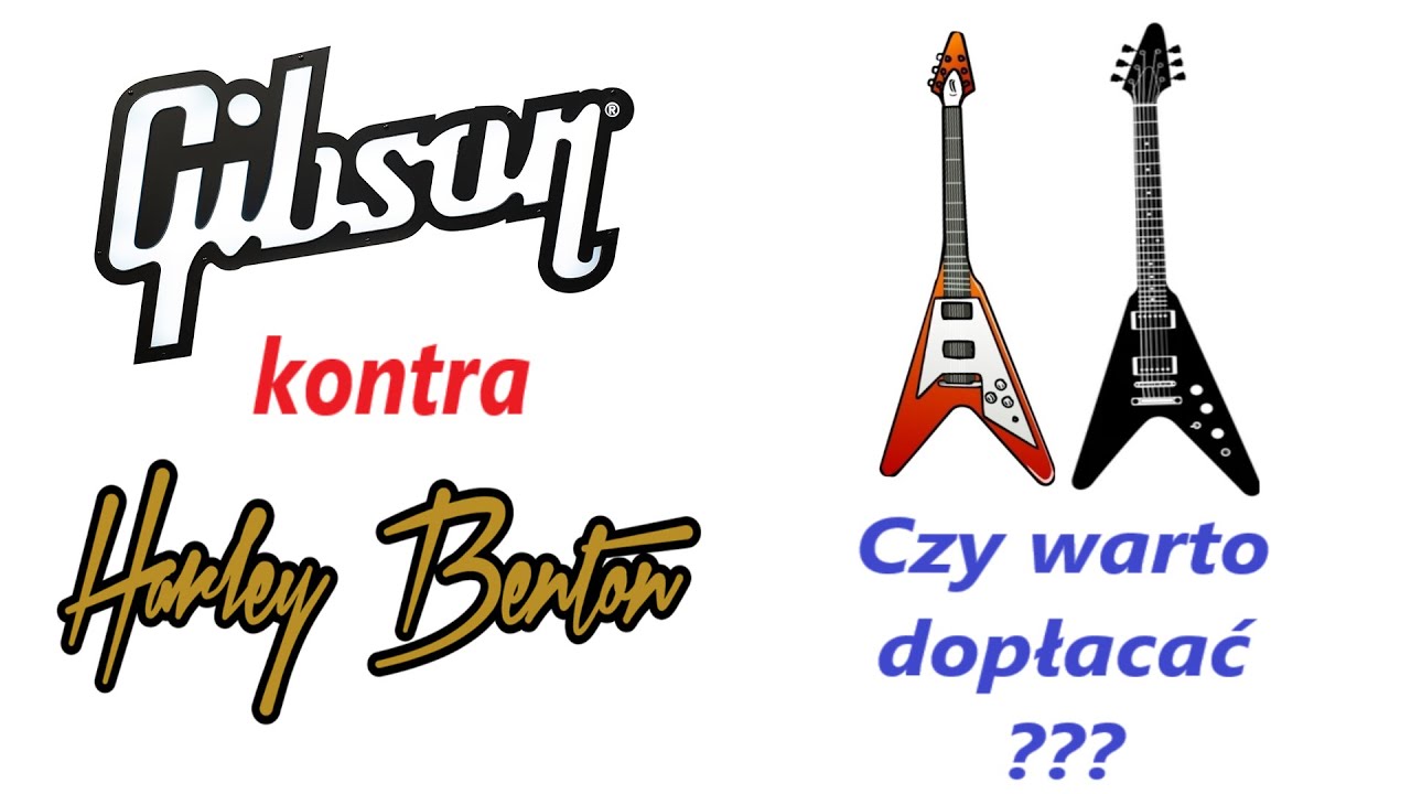 Por&oacute;wnanie: Harley Benton Victory vs Gibson Flying V - czy #HarfaBoga z Hathorem zjada Gibola? - FOG