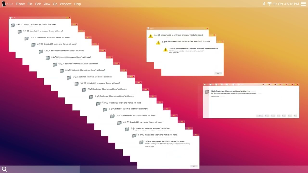MySocial Red Zone Error