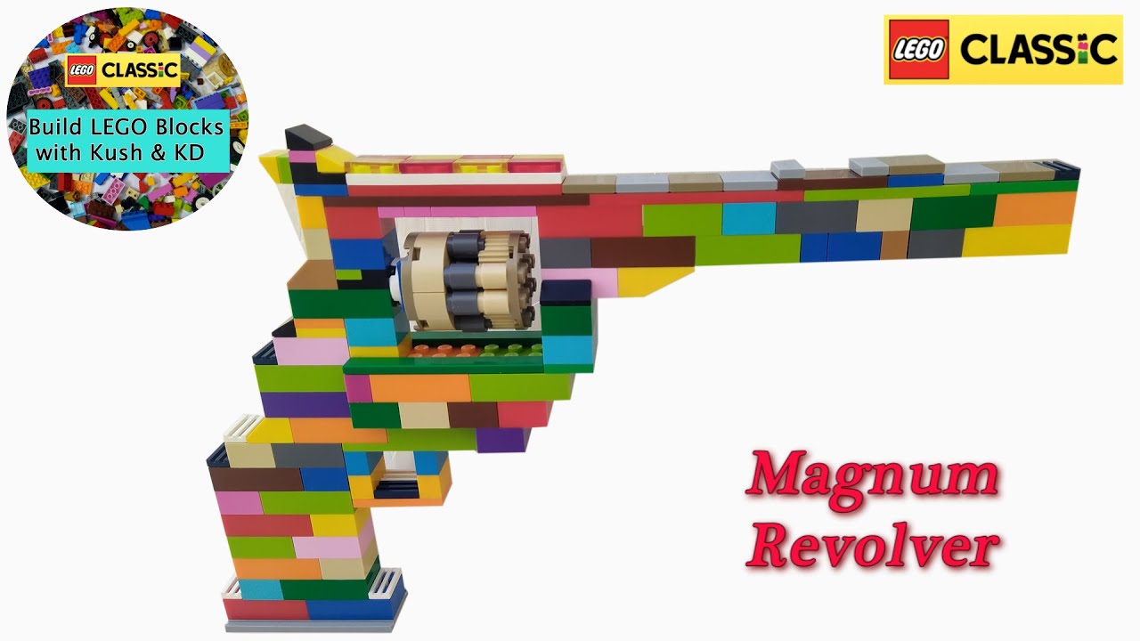 LEGO Free Fire Magnum Revolver Gun || LEGO 11005 || MOC|| Building Instructions Ideas (LEGO Gun:-13)