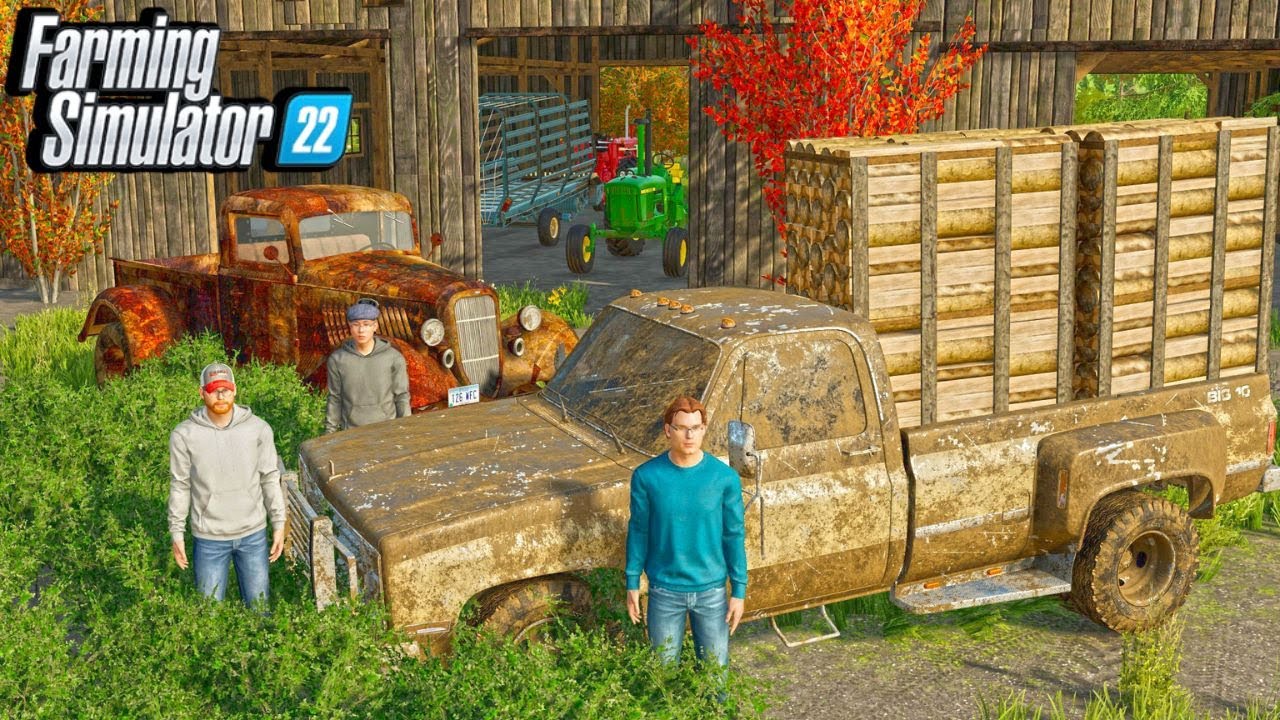 Я СПАСАЮ БРОШЕННЫЙ ГРУЗОВИК! (НОВЫЙ СОТРУДНИК) | FARMING SIMULATOR 22