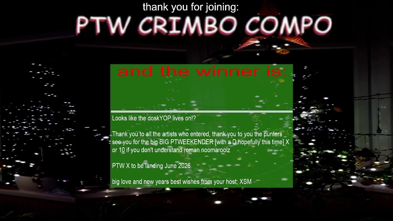 PTW: Crimbo Compo