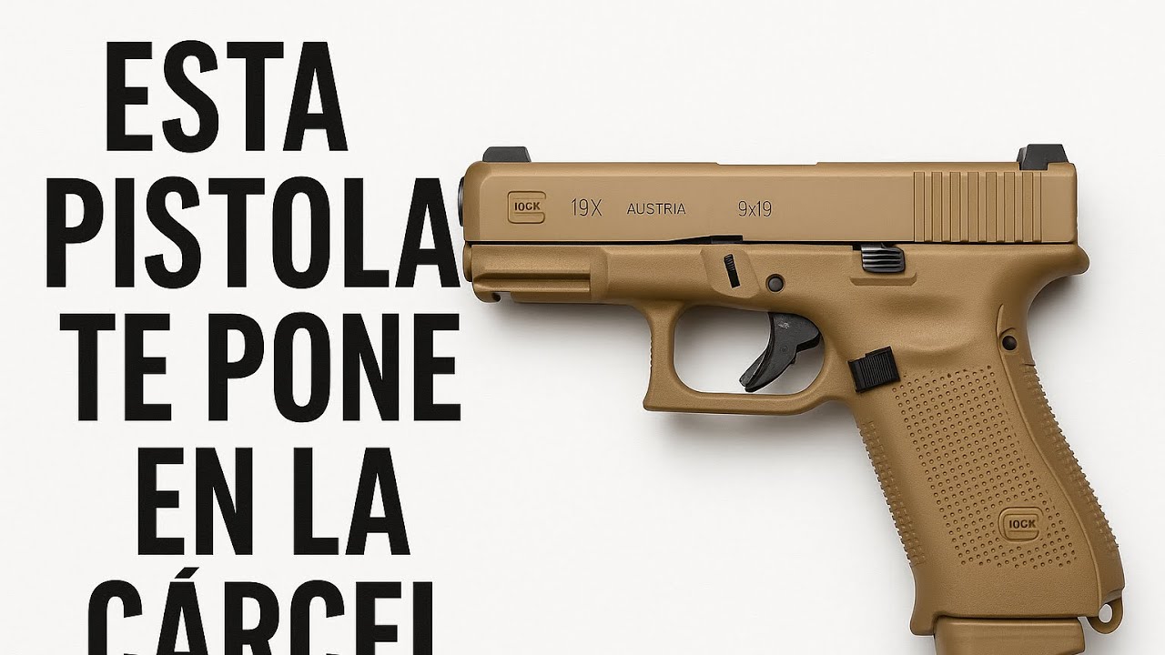 Sabias que la pistola GLOCK te pone en la carcel