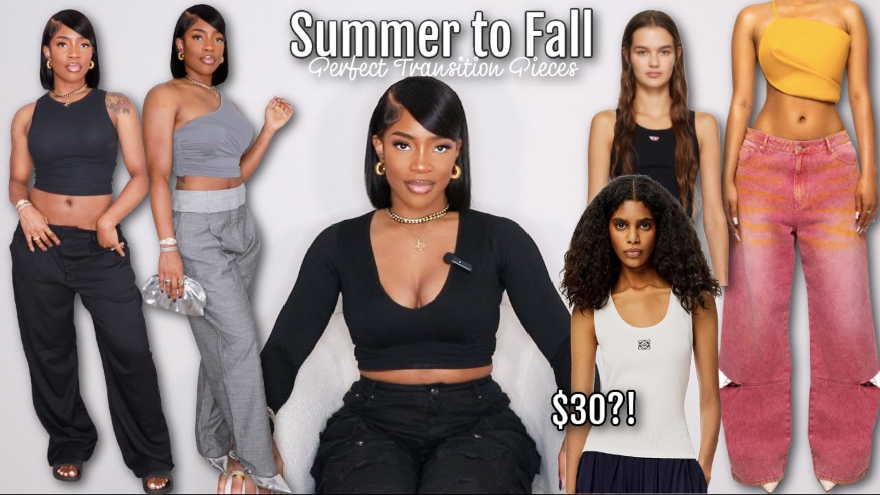 Summer Essentials Haul + The Perfect Transitional Pieces For Summer to Fall Ft Hollister + More!