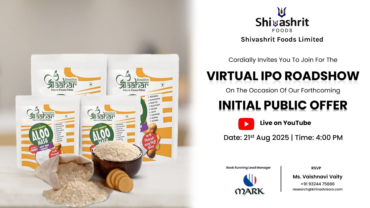 IPO Meet - Shivashrit Foods Limited
