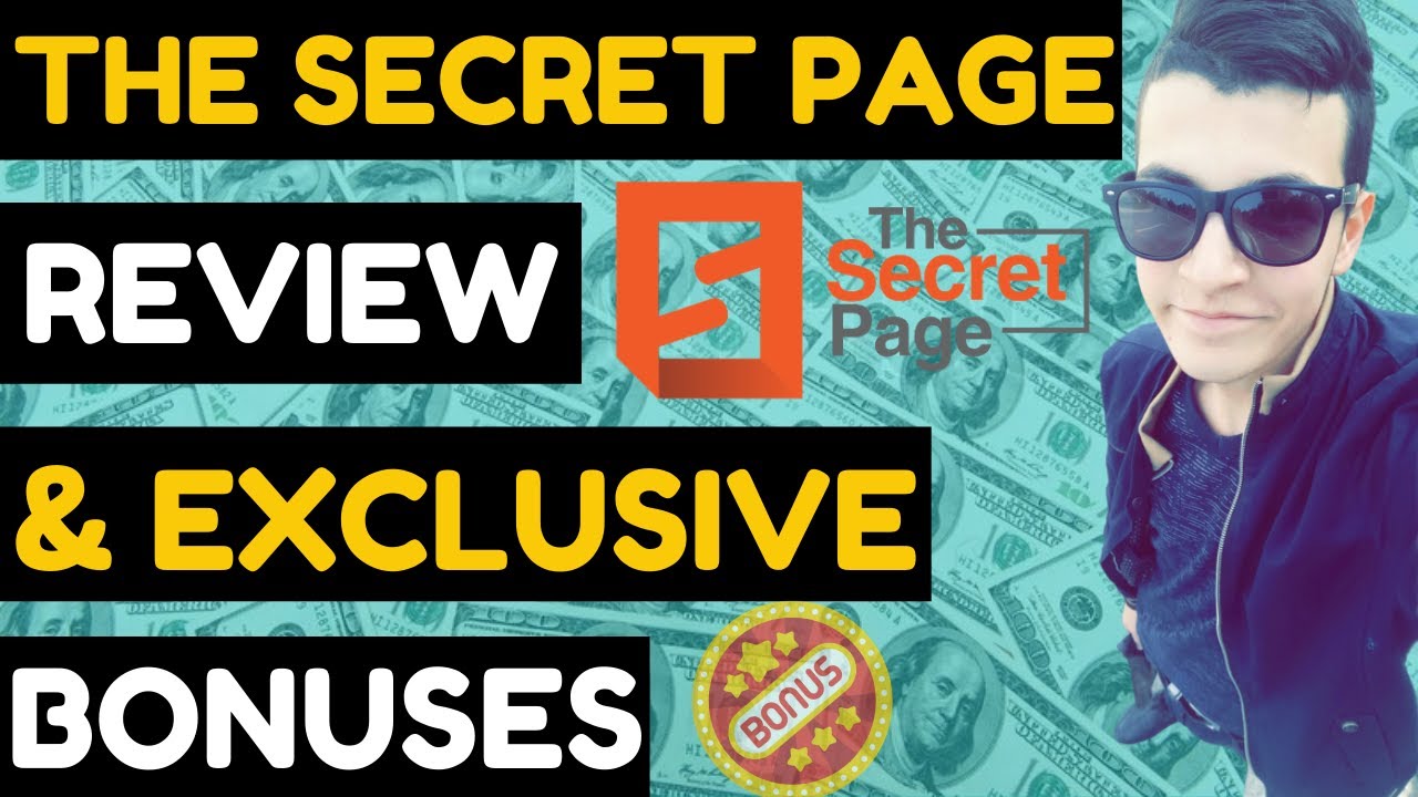 The Secret Page Review ⚠️ALERT ⚠️ DON'T GET THE SECRET PAGE WITHOUT MY 🔥 EXCLUSIVE 🔥 BONUSES
