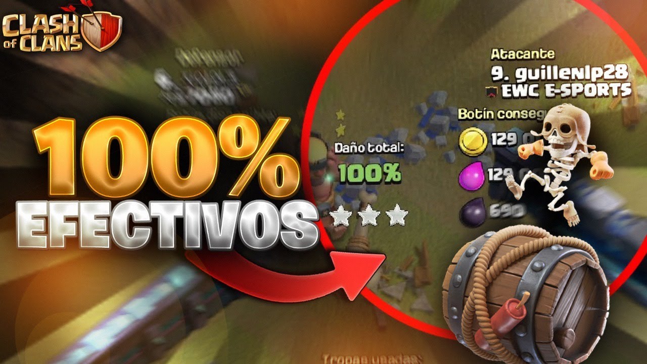 LOS SUPER ROMPEMUROS NUNCA FALLAN || LA MEJOR SUPER TROPA CLASH OF CLANS guillenlp28