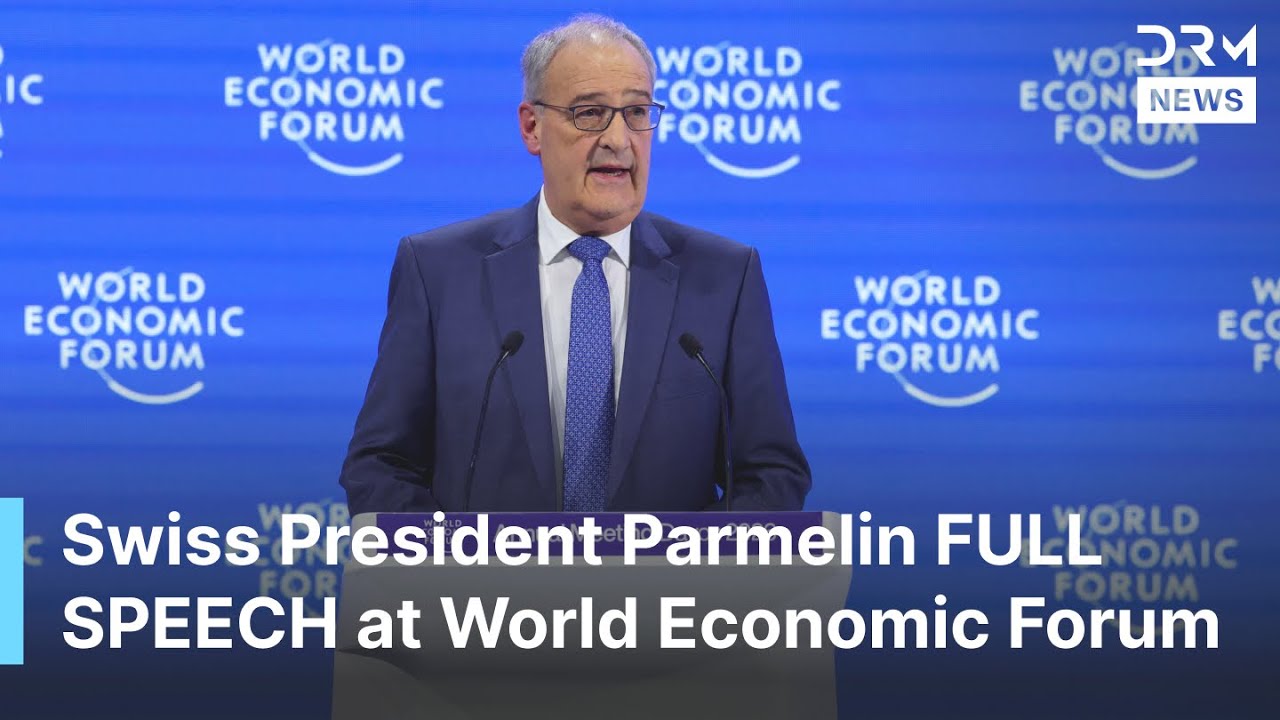 FULL SPEECH: Swiss President Parmelin Calls for Dialogue and Cooperation at Davos 2026 | AQ1B