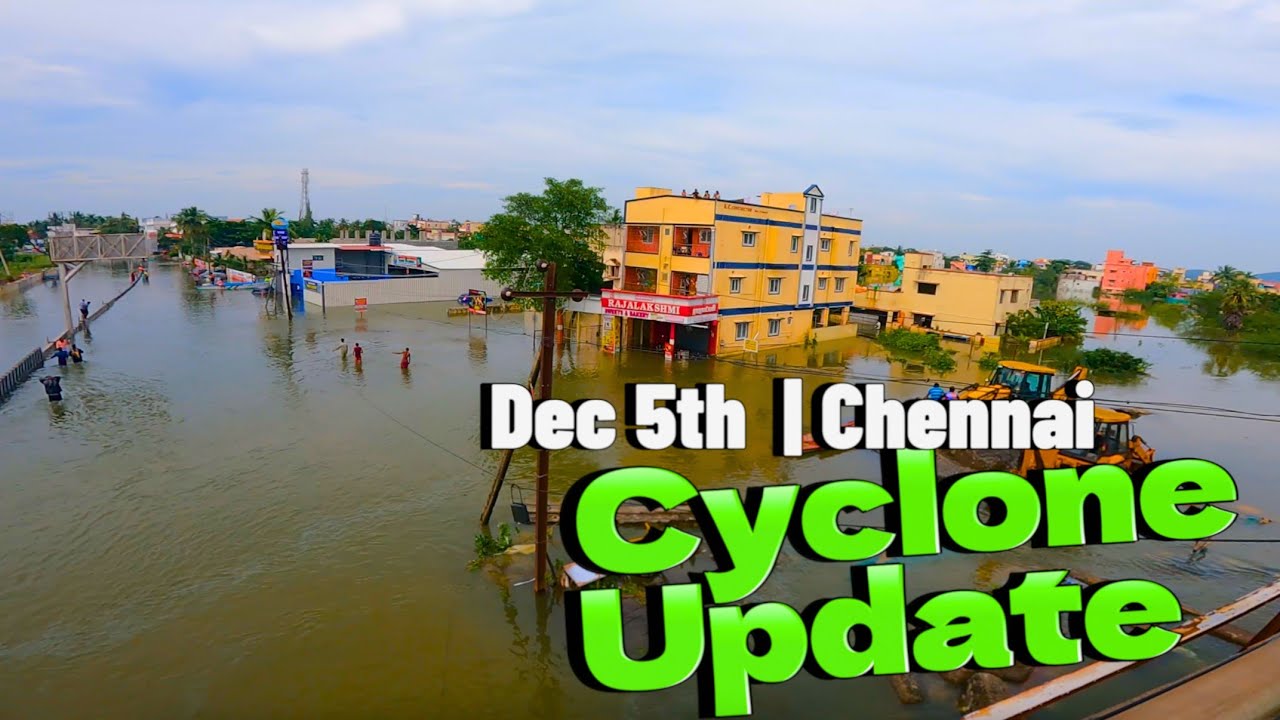 Curious about Chennai's current condition after the cyclone❓