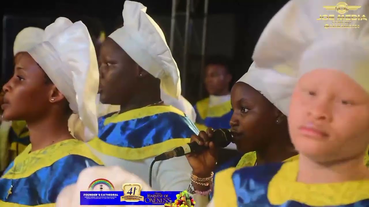 Adult Harvest of ONENESS musical night concert 2025. Children Church choir ministration. 