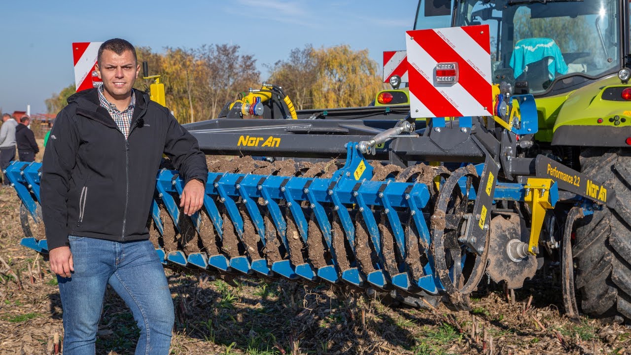 Demo Terra King cu utilaje NorAn: gruberul Performance 2.2 şi cultivatorul Simple 4.0🤠