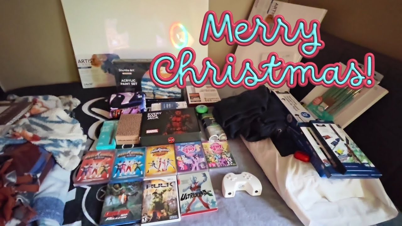 Showing my Christmas Gifts in Merry Christmas Day 2025 🎅🎄❤️💚