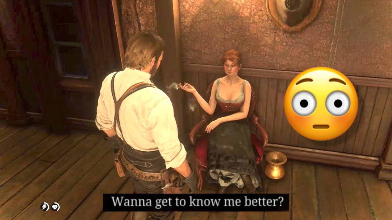 RDR2 Saloon Girls Get WAY Too Personal With Arthur 😳