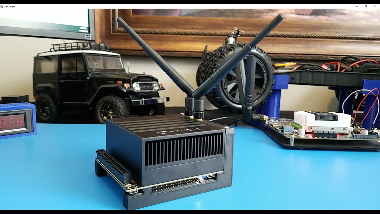 NVIDIA Jetson Xavier Wifi/Bluetooth frame with Free 3D printer files