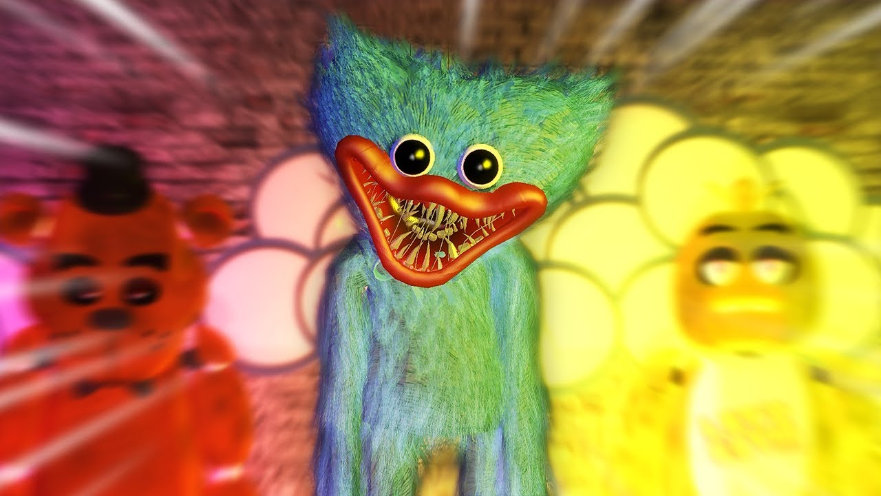 HUGGY WUGGY TRAFIA DO PIZZERII FNAF'A, ALE MAJĄ TYLKO HAWAJSKĄ! | GARRY'S MOD