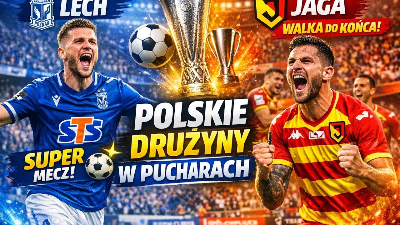 SŁODKO-GORZKI WIECZÓR W PUCHARACH! OCENIAMY LECHA I JAGIELLONIĘ! 