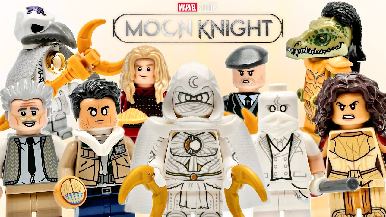 LEGO MOONKNIGHT How To Build / Upgrade All Main CHARACTERS! 2023🌙