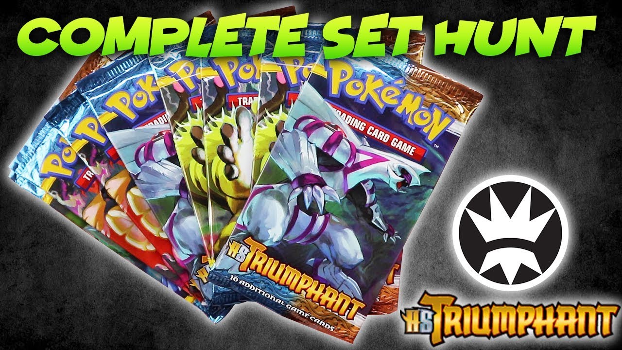 HGSS Triumphant - Complete Set Hunt #1