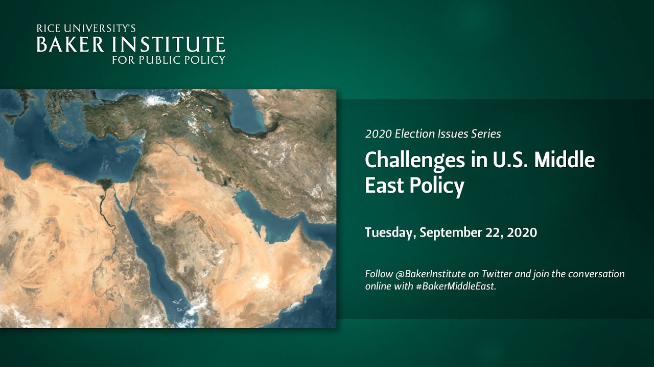 Challenges in US Middle East Policy