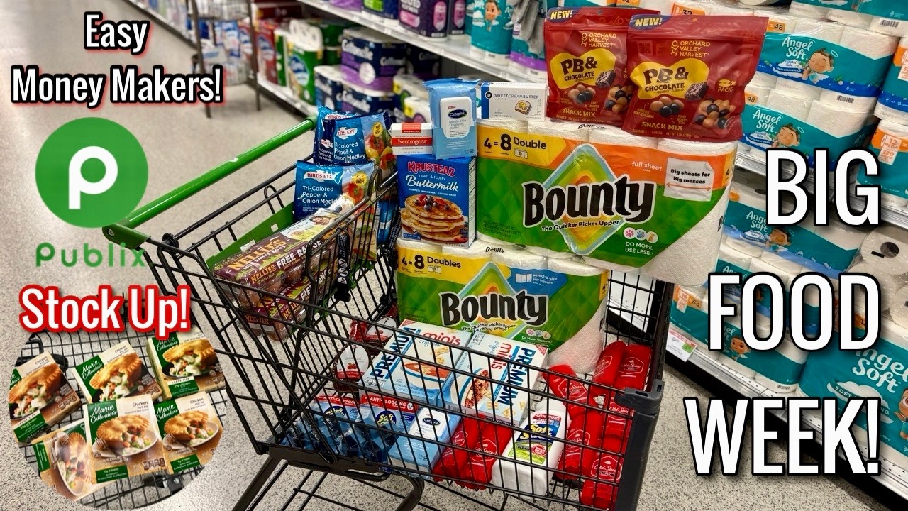 Publix Free & Cheap Grocery Couponing Deals & Haul| BIG FOOD WEEK! 🙌🏾 | 2/18-2/24 or 2/19-2/25