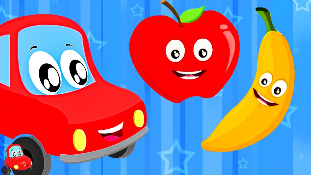 Apples and Bananas + More Nursery Rhymes & Learning Videos for Kids