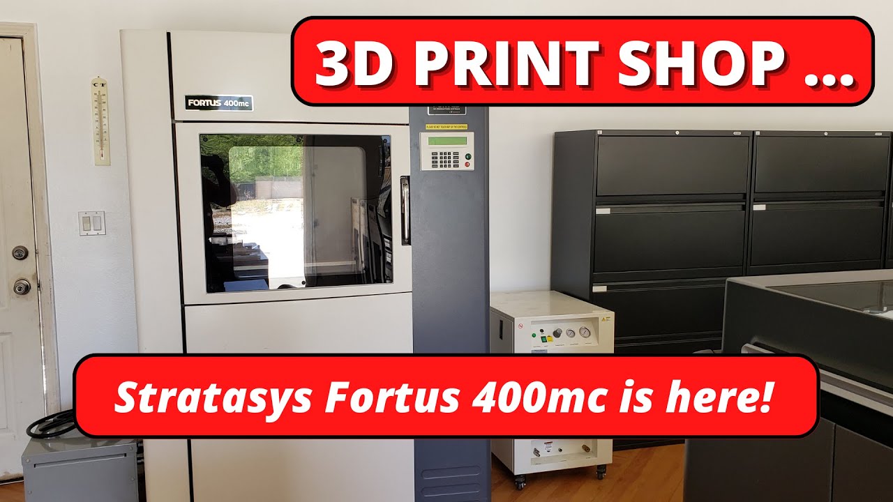 3D PRINT SHOP STRATASYS FORTUS 400mc IN THE SHOP
