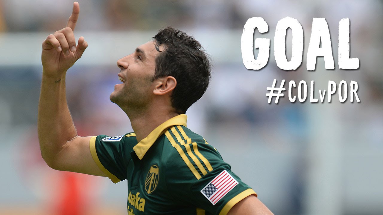 GOAL: Diego Valeri puts Timbers ahead just before the half