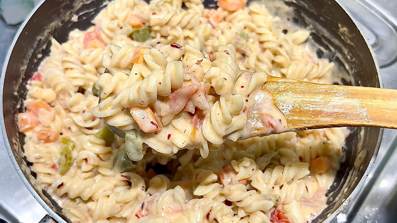 Simple White Sauce Pasta Recipe Perfect for Week nights