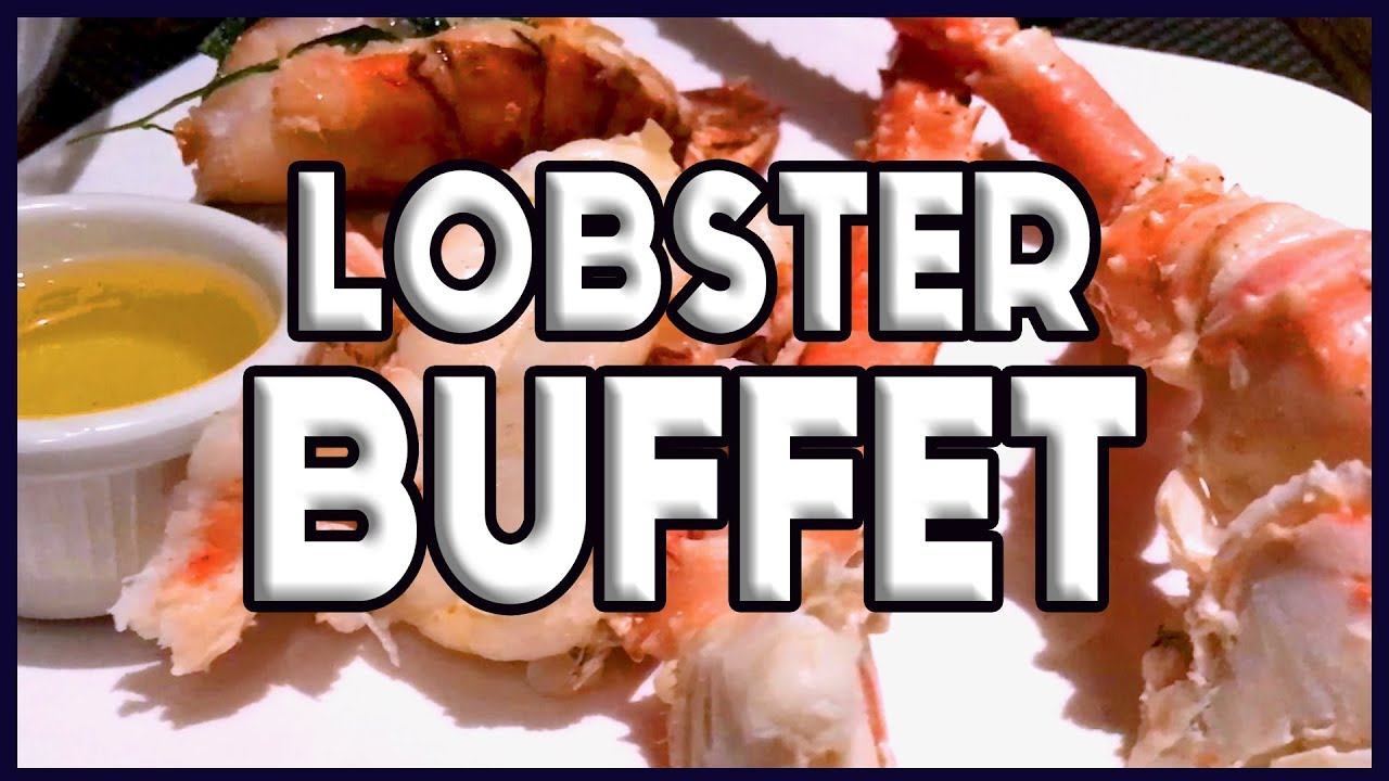 Полный тур по ресторану Bally's Las Vegas Buffet с лобстерами, сколько сможешь съесть