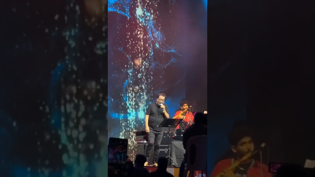 The music legend hariharan sirs surprise entry part3 #horthoons #hariharan #shorts #music