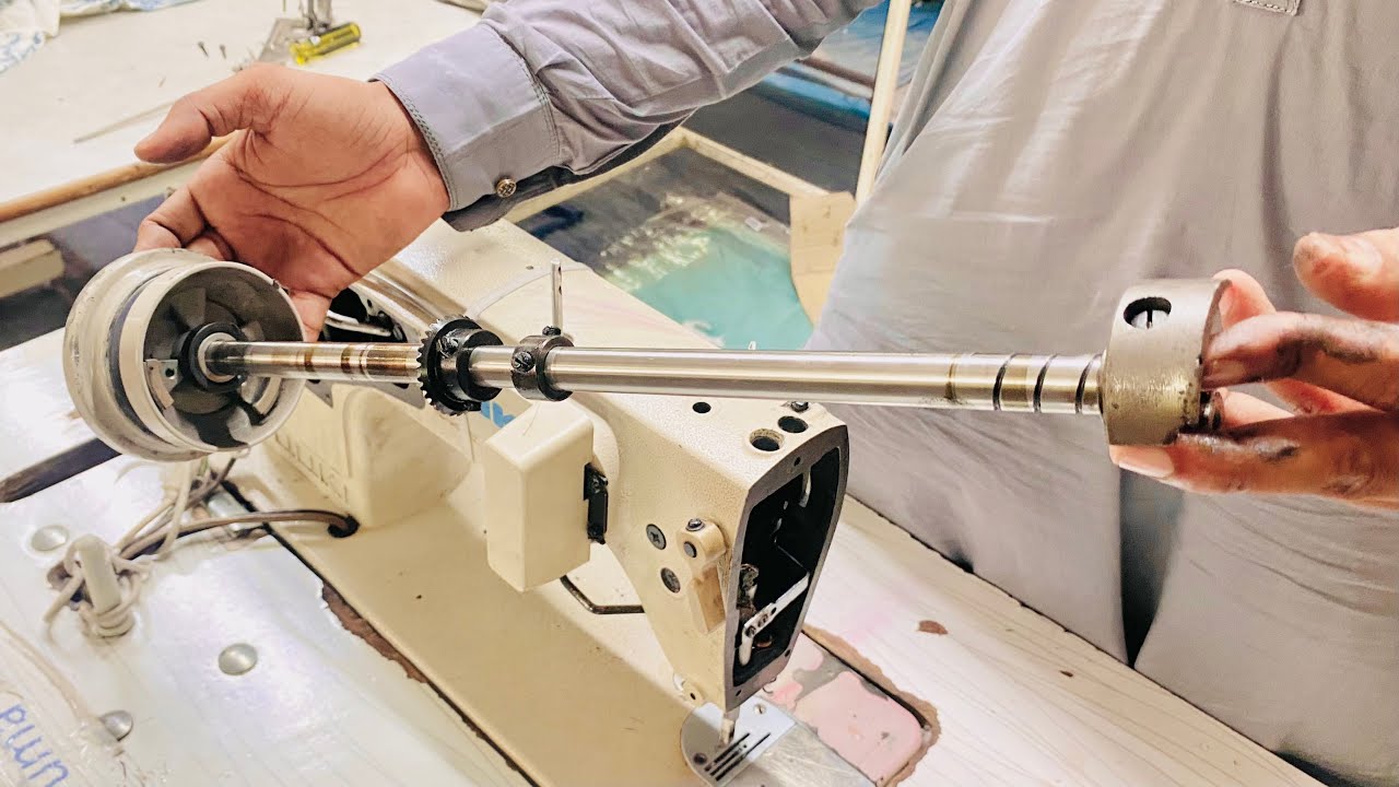 Main Shaft Fitting & Adjustments Sewing Machine|Sewing Machine Ki Shaft Dalne Ka Tariqa