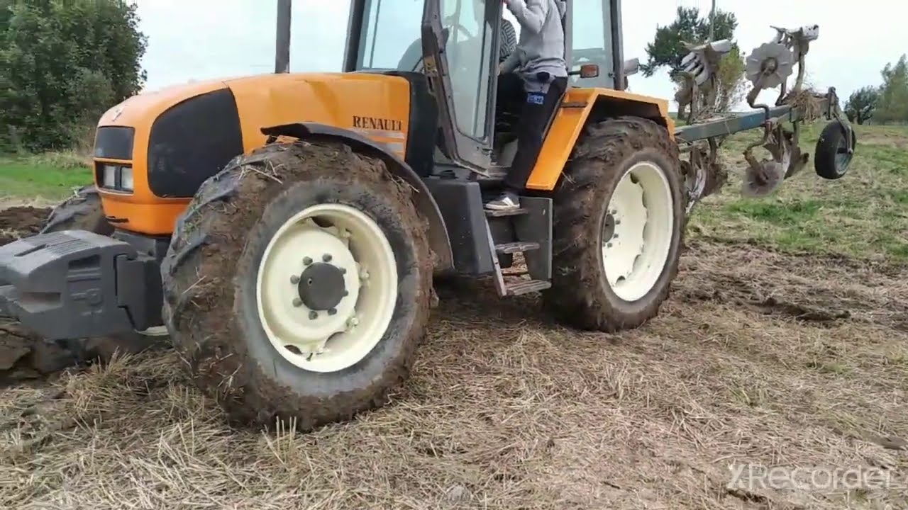 Orka renault temis 610 i pług 3 skibowy lemken GR BAKUNIAK
