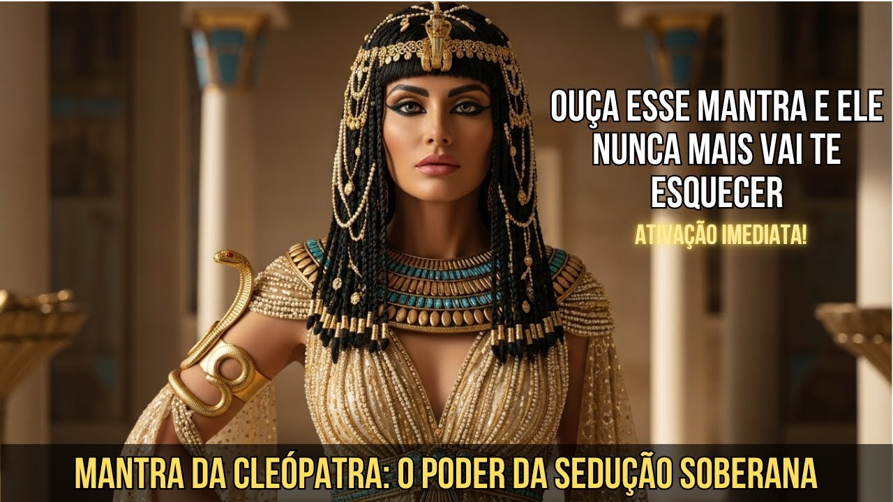 O Segredo de Cleópatra Revelado: Mantra Que Faz Homens Implorarem Por Você