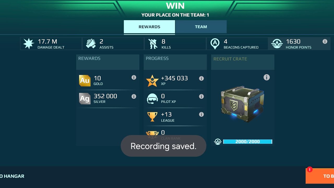 17 MILLION DAMAGE wr test
