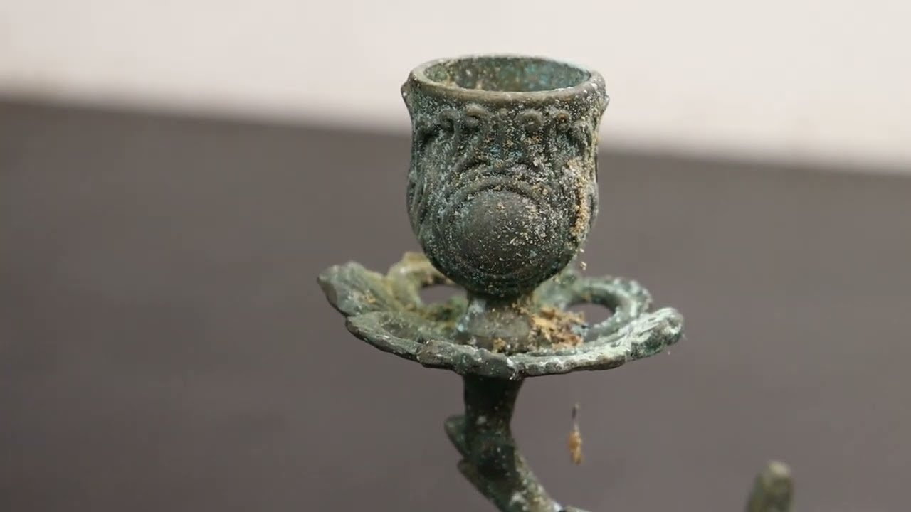 Victorian Candle Holder Restoration