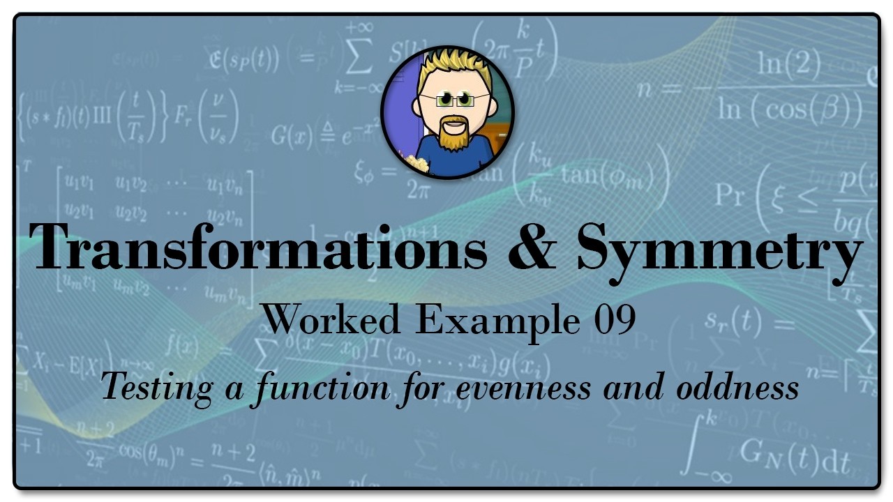 Transformations and Symmetry Eg 09