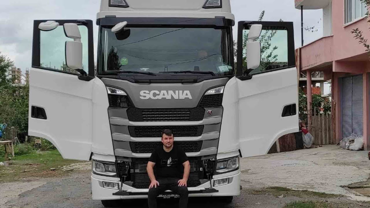 Bomba gibi döndük💣  yeni nesil SCANİA 500S 💖kapıda. PART 1