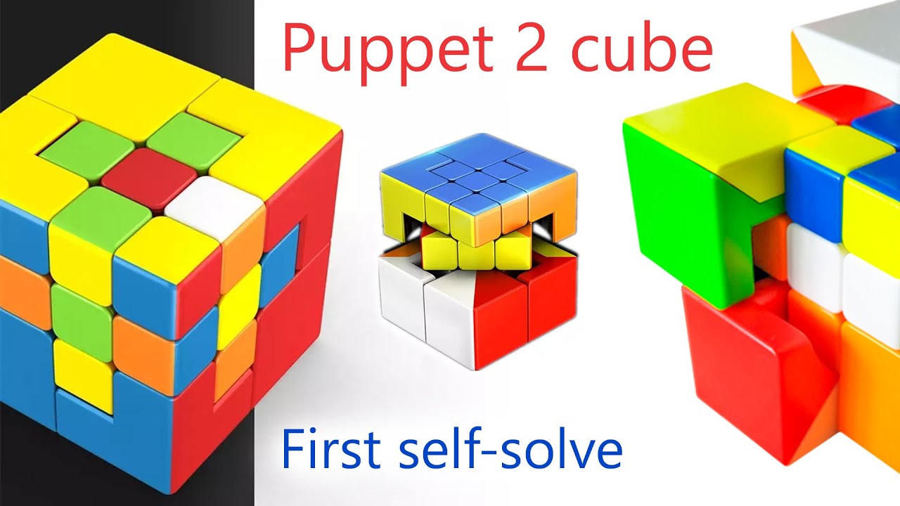 First self solve Puppet V2 cube 1:25:13 unaided