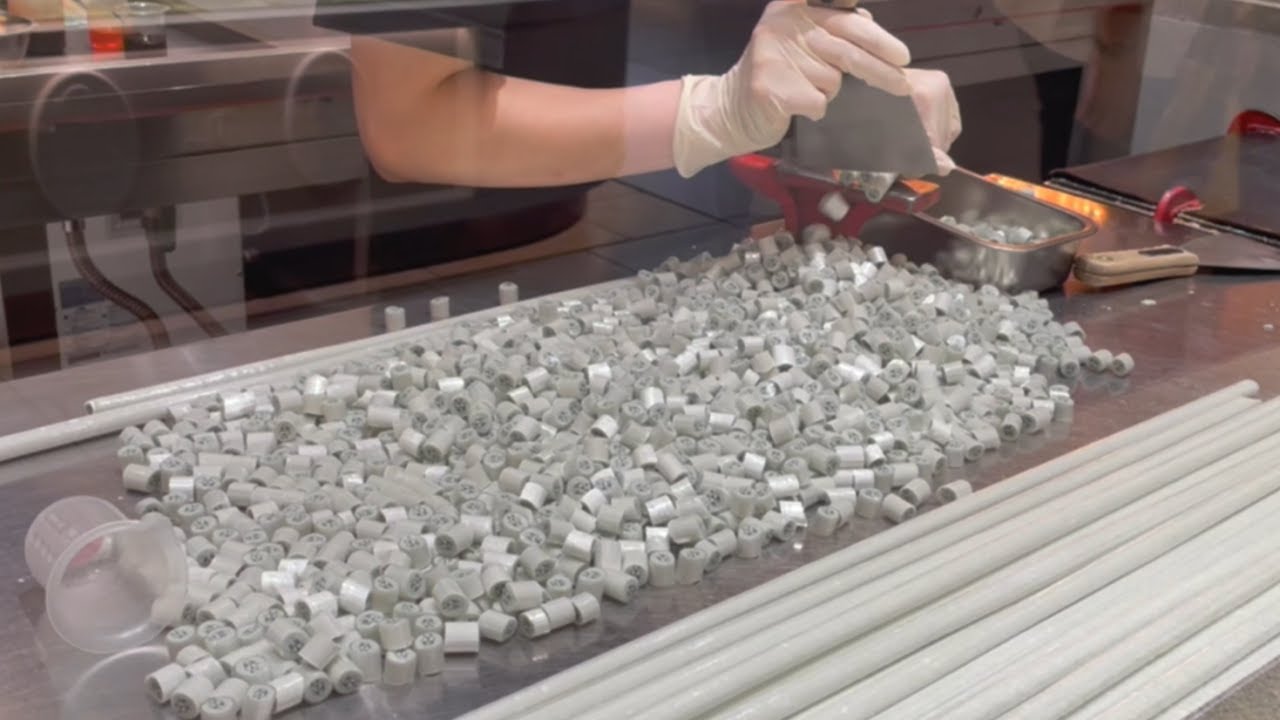 【Papabubble】Wonderful candy making technique How to make candy  【candy making videos】