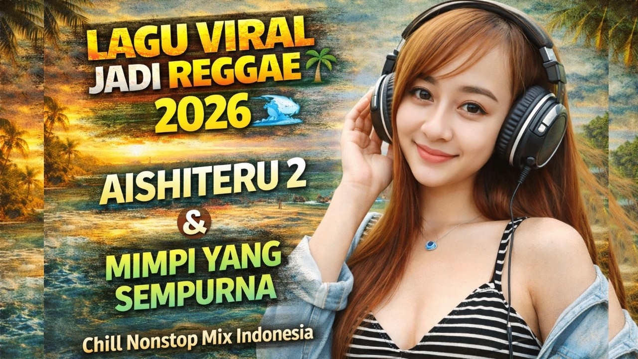 👉 Lagu Viral Jadi Reggae 2026 🌴 Aishiteru 2 & Mimpi Yang Sempurna | Chill Nonstop Mix Indonesia