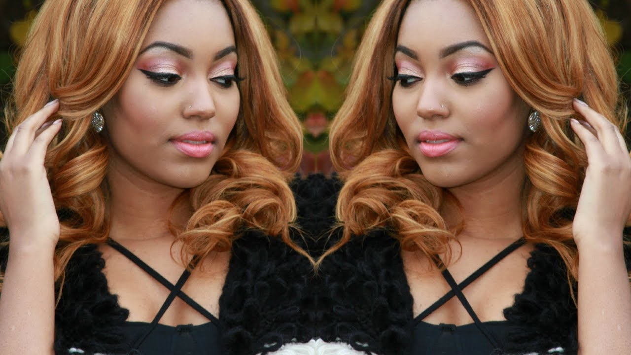 {Falling For Autumn} Warm Naked Peach Holiday Makeup Look
