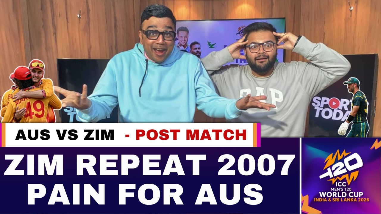LIVE T20 WC: Zimbabwe pull off major upset, Australia lose at Premadasa | AUS vs ZIM