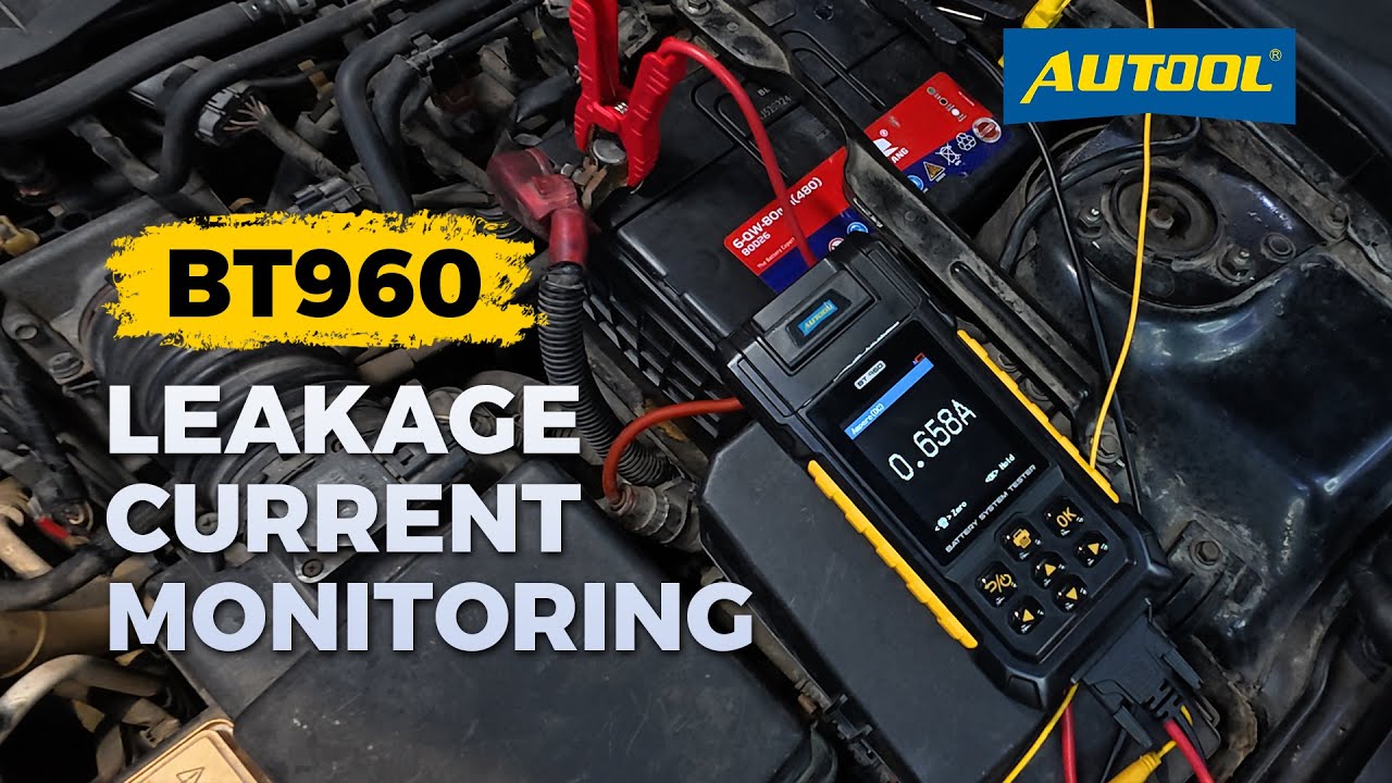How to Monitor Battery Drain After Sleep Mode | AUTOOL BT960