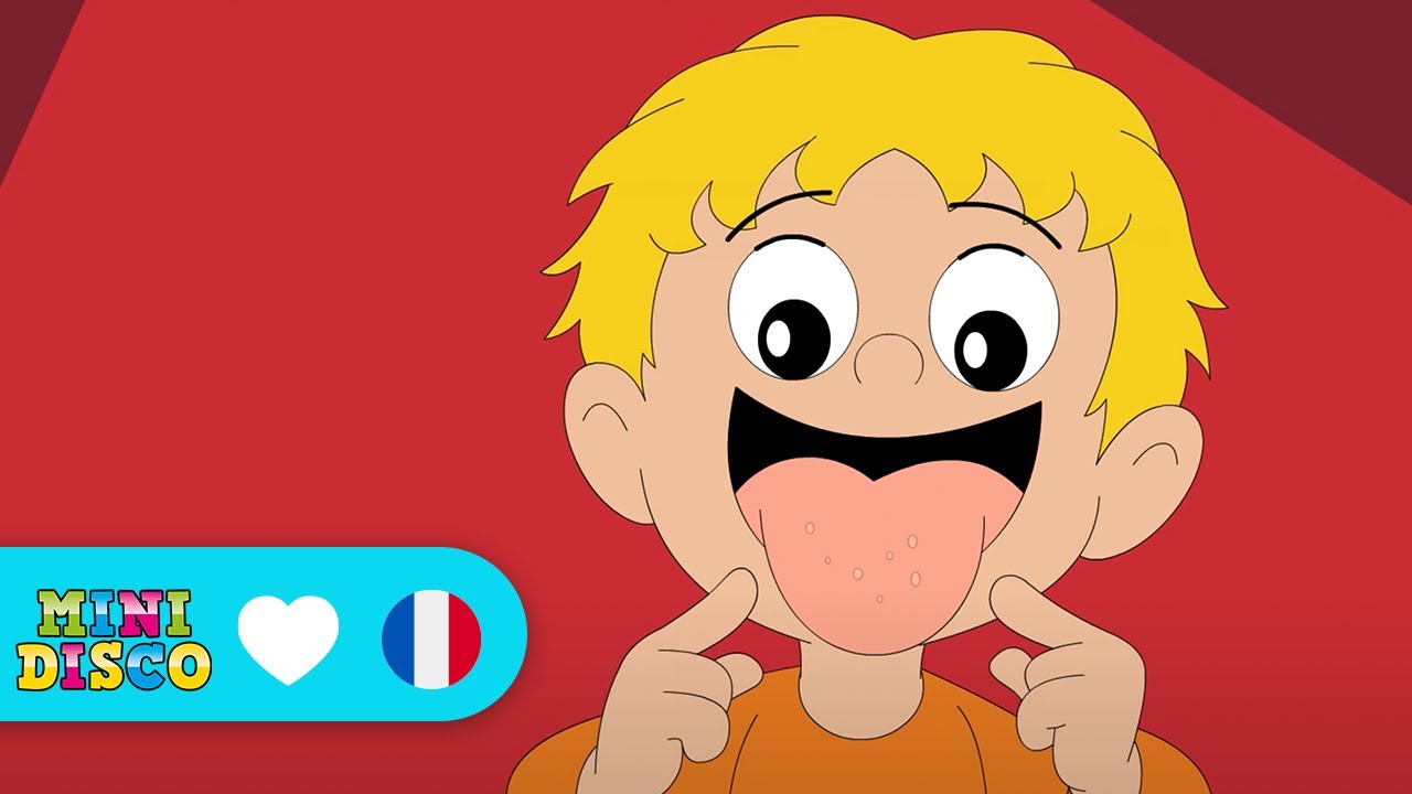 MON CORPS | Chansons pour enfants | Les comptines | Minidisco